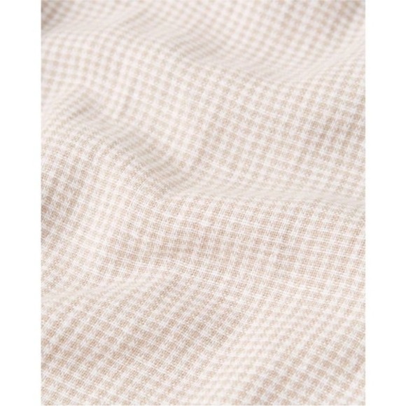 Abercrombie & Fitch Linen Plaid High Rise Trousers Pants Size XS - Picture 3 of 8